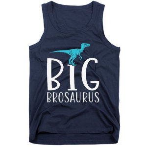 Big Brosaurus Dinosaur Big Brother Tank Top