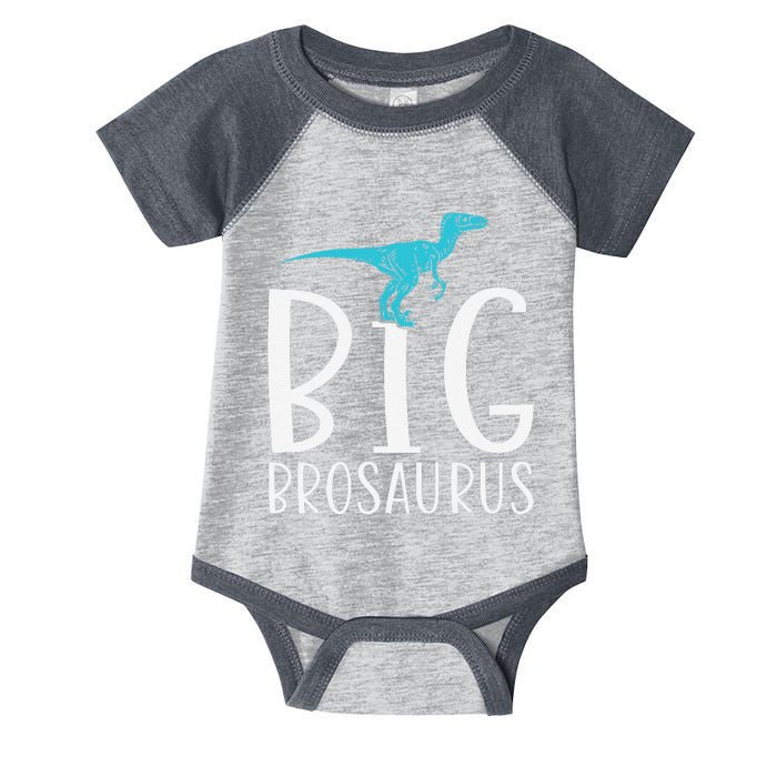 Big Brosaurus Dinosaur Big Brother Infant Baby Jersey Bodysuit