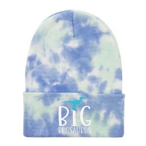 Big Brosaurus Dinosaur Big Brother Tie Dye 12in Knit Beanie