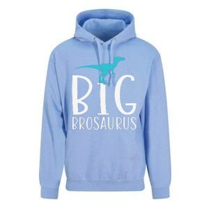 Big Brosaurus Dinosaur Big Brother Unisex Surf Hoodie