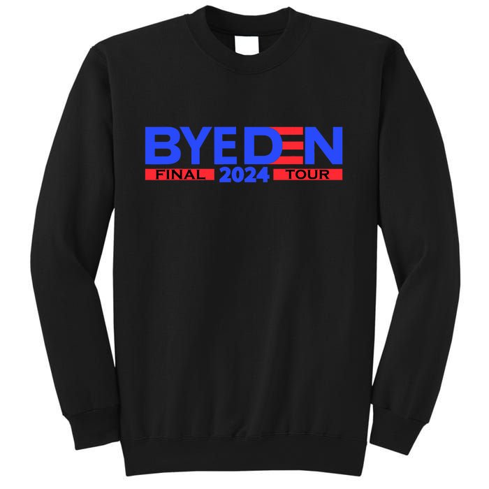 Biden Bye Den Final Tour 2024 Funny Novelty Design Sweatshirt