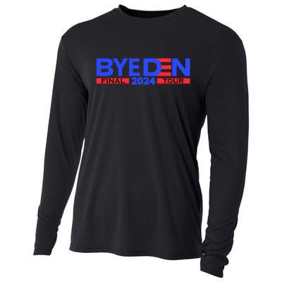 Biden Bye Den Final Tour 2024 Funny Novelty Design Cooling Performance Long Sleeve Crew