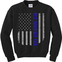 Best Bonus Dad Ever American Flag Gift For Fathers Day Kids Sweatshirt