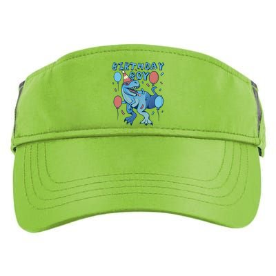 Birthday Boy Dinosaur Celebration Adult Drive Performance Visor