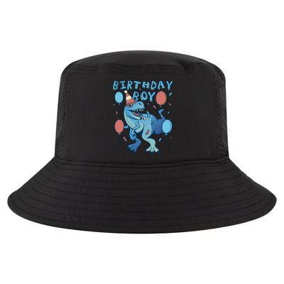 Birthday Boy Dinosaur Celebration Cool Comfort Performance Bucket Hat