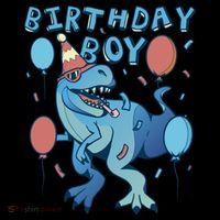 Birthday Boy Dinosaur Celebration Tall T-Shirt