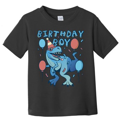 Birthday Boy Dinosaur Celebration Toddler T-Shirt