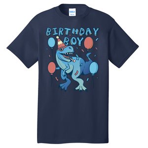 Birthday Boy Dinosaur Celebration Tall T-Shirt