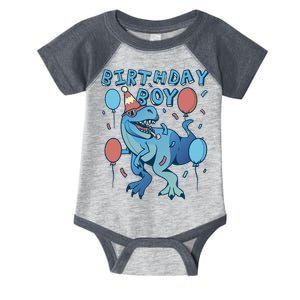 Birthday Boy Dinosaur Celebration Infant Baby Jersey Bodysuit