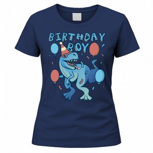 Birthday Boy Dinosaur Celebration Women's T-Shirt