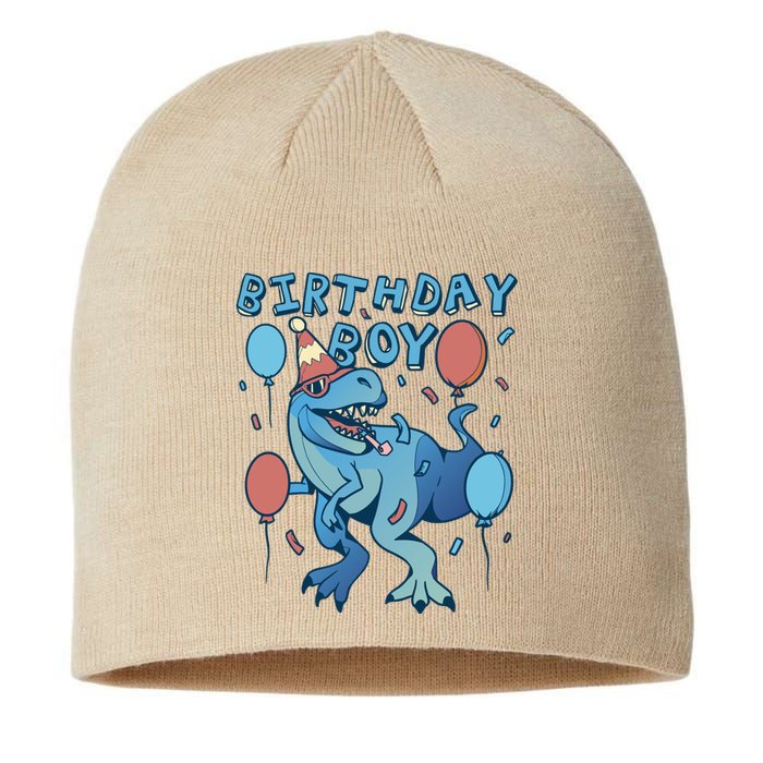 Birthday Boy Dinosaur Celebration Sustainable Beanie