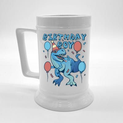 Birthday Boy Dinosaur Celebration Beer Stein