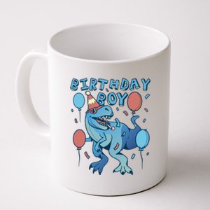 Birthday Boy Dinosaur Celebration Coffee Mug