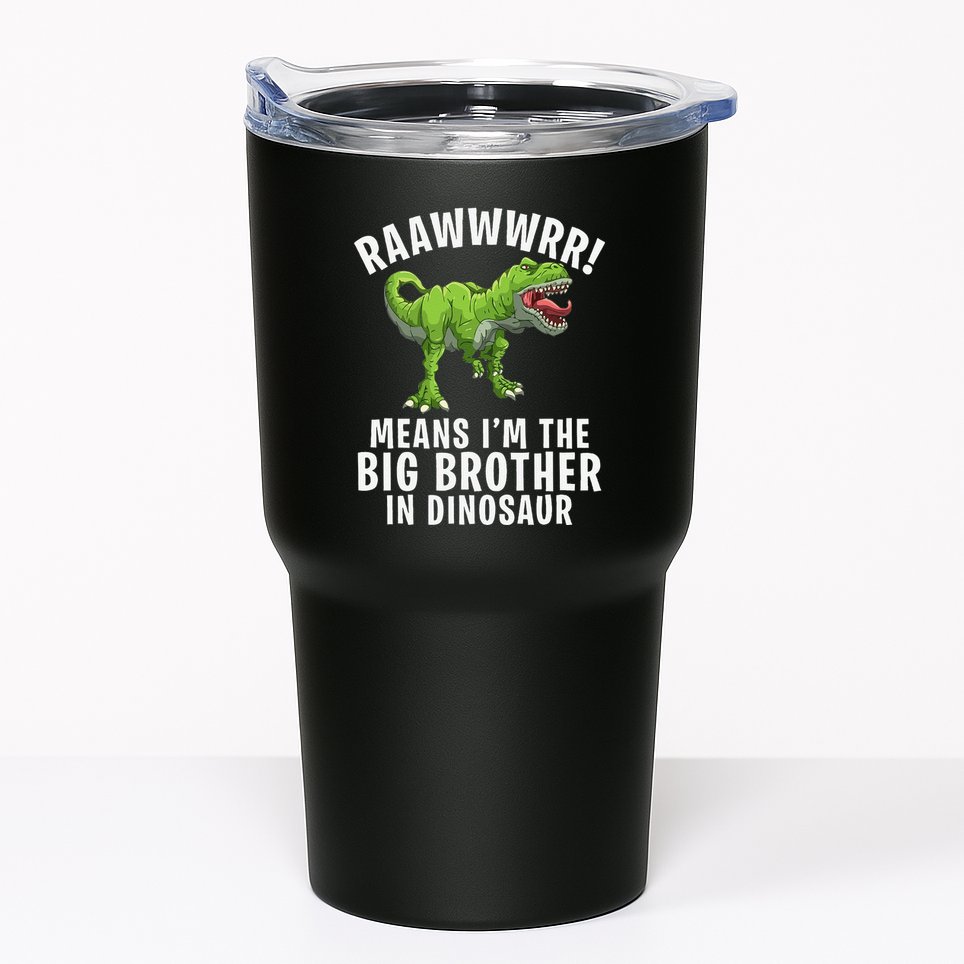 Big Brother Dinosaur Tumbler