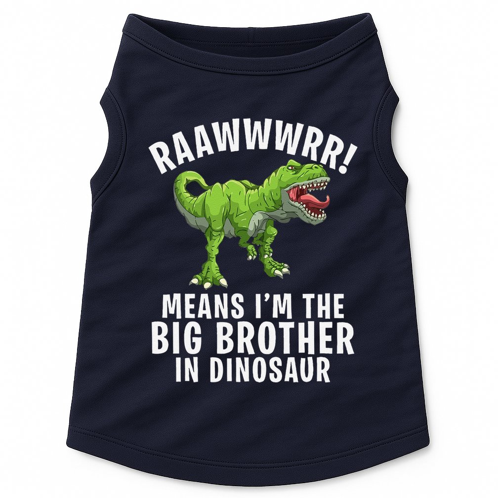 Big Brother Dinosaur Doggie Tank