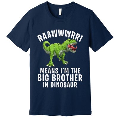 Big Brother Dinosaur Premium T-Shirt
