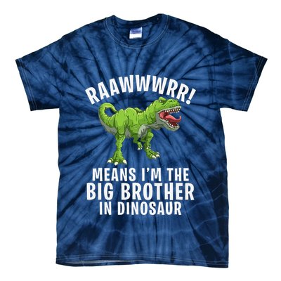 Big Brother Dinosaur Tie-Dye T-Shirt