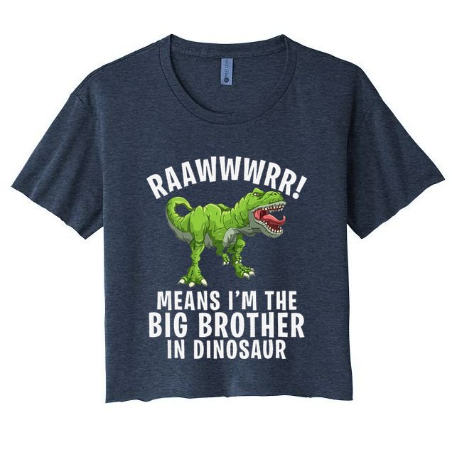 Big Brother Dinosaur Crop Top