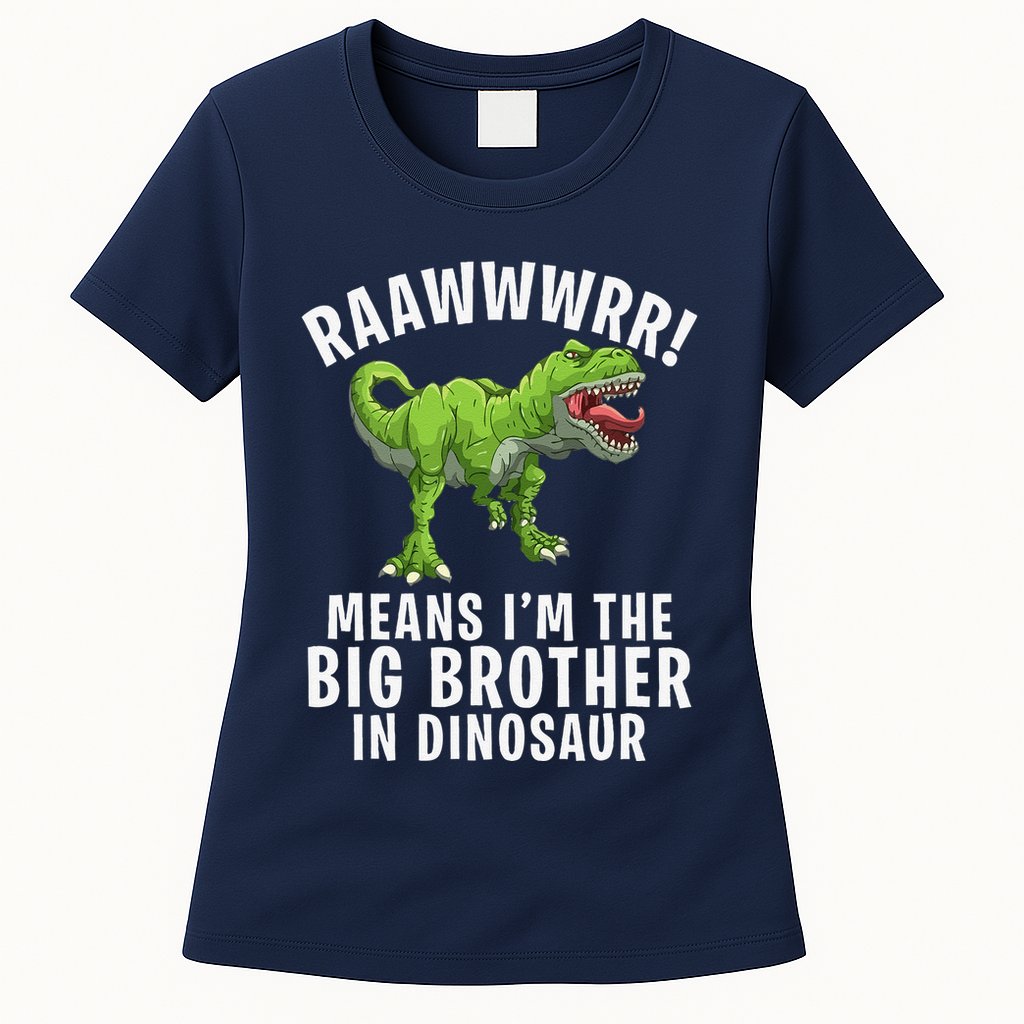 Big Brother Dinosaur Womens T-Shirt