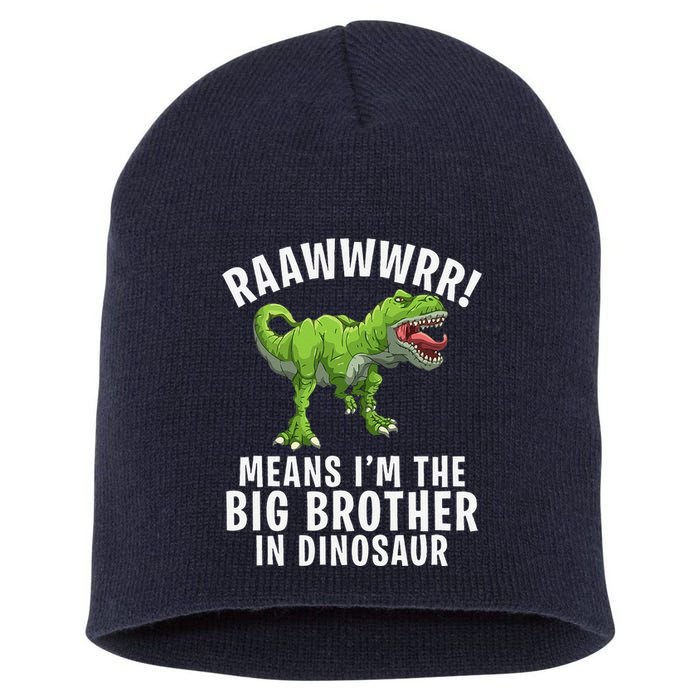 Big Brother Dinosaur Short Acrylic Beanie
