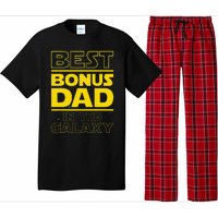 Best Bonus Dad In The Galaxy Stepfather Stepdad Grandpa Pajama Set