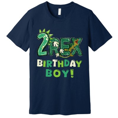 Birthday Boy Dino Dinosaur Premium T-Shirt