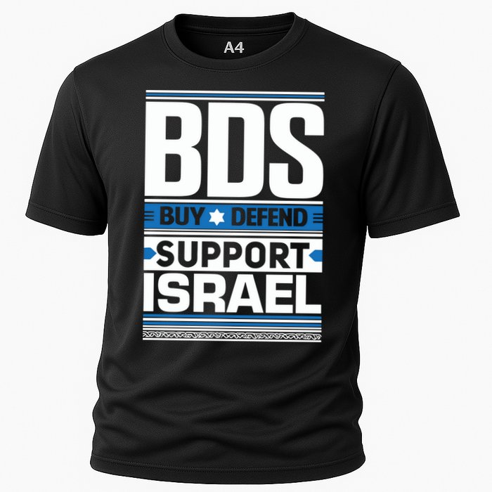 Bds Buy Defend Support Israel Cooling Performance Crew T-Shirt