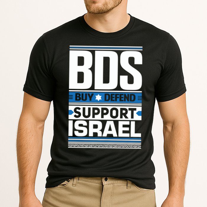 Bds Buy Defend Support Israel Cooling Performance Crew T-Shirt
