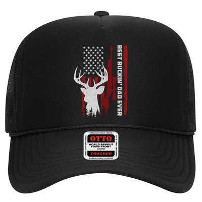 Best Buckin Dad Ever Deer Hunting Gift Trucker Hat