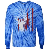 Best Buckin Dad Ever Deer Hunting Gift Tie-Dye Long Sleeve Shirt