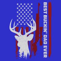 Best Buckin Dad Ever Deer Hunting Gift Toddler T-Shirt