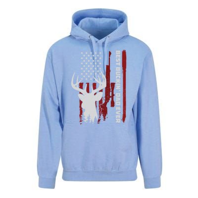 Best Buckin Dad Ever Deer Hunting Gift Unisex Surf Hoodie