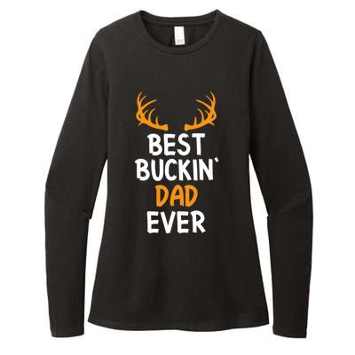 Best Buckin Dad Ever Cool Gift Womens CVC Long Sleeve Shirt