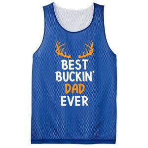 Best Buckin Dad Ever Cool Gift Mesh Reversible Basketball Jersey Tank