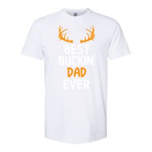 Best Buckin Dad Ever Cool Gift Softstyle CVC T-Shirt