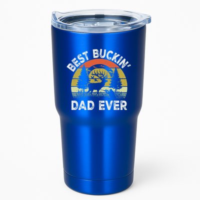 Best Buckin Dad Ever Funny Deer Hunting FatherS Day Gift Tumbler
