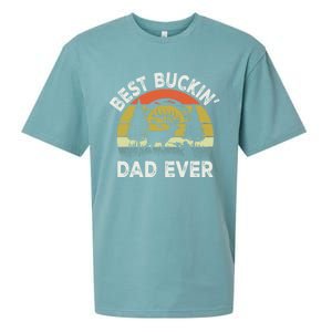 Best Buckin Dad Ever Funny Deer Hunting FatherS Day Gift Sueded Cloud Jersey T-Shirt