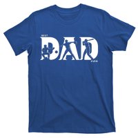 Best Baseball Dad Ever Fathers Day Baseball Meaningful Gift T-Shirt