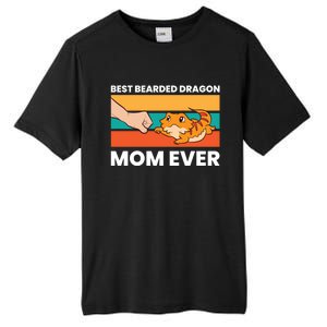 Best Bearded Dragon Mom Ever Lizard Bearded Dragon Gift Tall Fusion ChromaSoft Performance T-Shirt