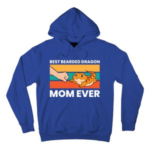 Best Bearded Dragon Mom Ever Lizard Bearded Dragon Gift Hoodie