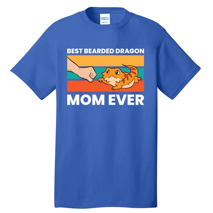 Best Bearded Dragon Mom Ever Lizard Bearded Dragon Gift Tall T-Shirt