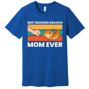 Best Bearded Dragon Mom Ever Lizard Bearded Dragon Gift Premium T-Shirt