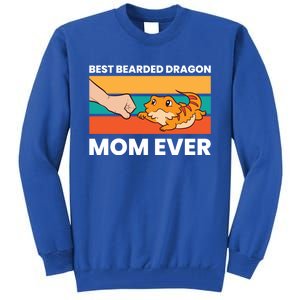 Best Bearded Dragon Mom Ever Lizard Bearded Dragon Gift Tall Sweatshirt