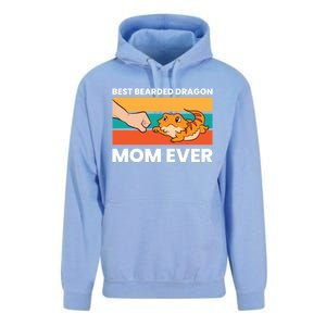 Best Bearded Dragon Mom Ever Lizard Bearded Dragon Gift Unisex Surf Hoodie