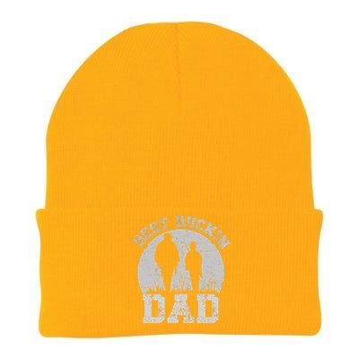 BEST BUCKIN DAD EVER Knit Cap Winter Beanie