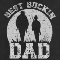 BEST BUCKIN DAD EVER Adult Drive Performance Visor