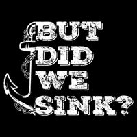 Boating But Did We Sink Flatboat Pontoon Captain Vintage Backpack