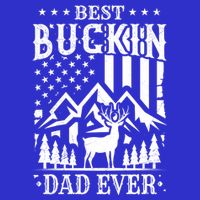 Best Buckin Dad Funny Hunter Father American Flag Gift Bag