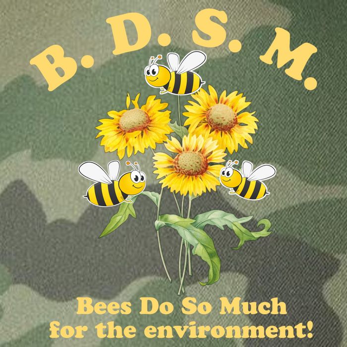 BDSM Bees Do So Much For The Environment Legacy Tie Dye Trucker Hat