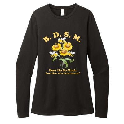 BDSM Bees Do So Much For The Environment Womens CVC Long Sleeve Shirt